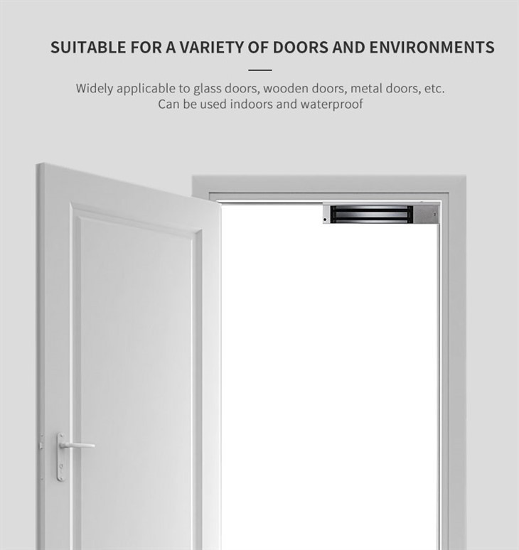 H-213 Access Control System Electric Maglock Holding Force For Automatic Door